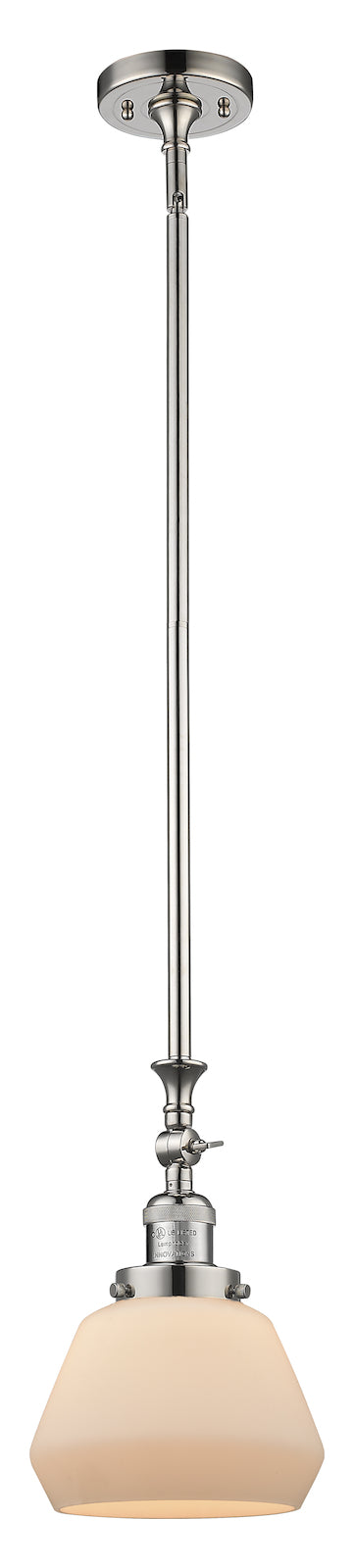 1 Light Vintage Dimmable Led Mini Pendant by Innovations Lighting