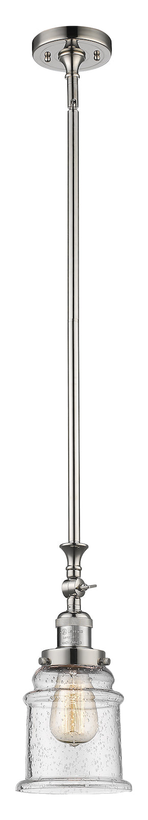 1 Light Vintage Dimmable Led Mini Pendant by Innovations Lighting