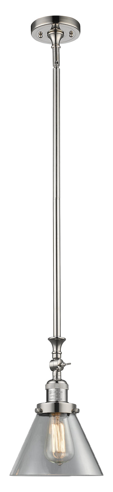 1 Light Vintage Dimmable Led Mini Pendant by Innovations Lighting
