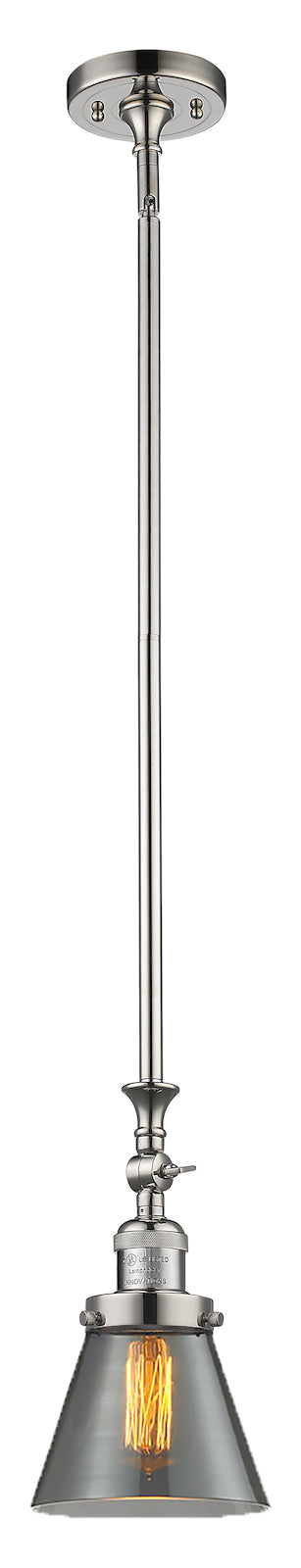 1 Light Vintage Dimmable Led Mini Pendant by Innovations Lighting