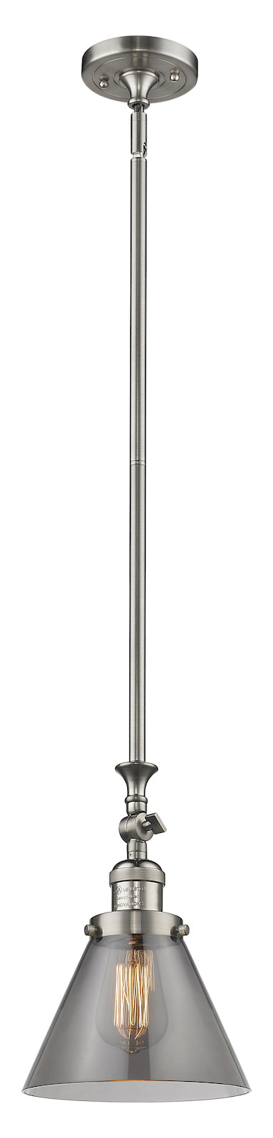 1 Light Vintage Dimmable Led Mini Pendant by Innovations Lighting