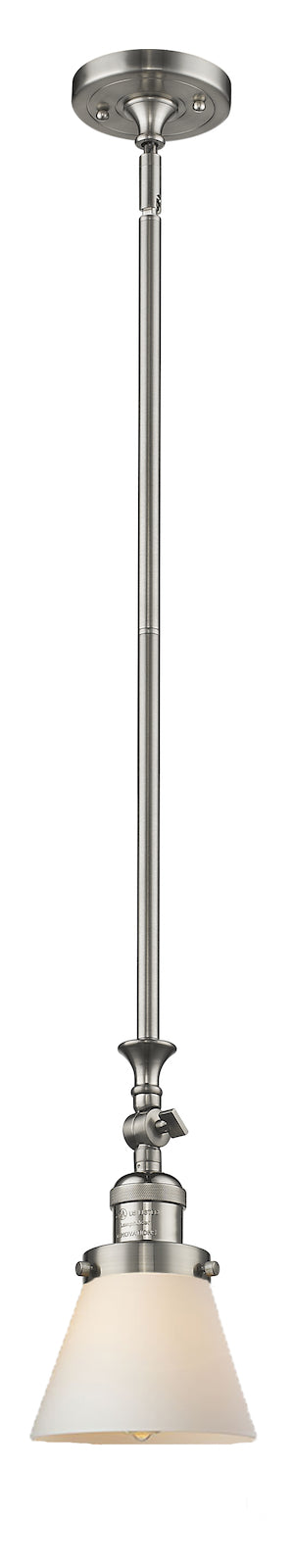 1 Light Vintage Dimmable Led Mini Pendant by Innovations Lighting