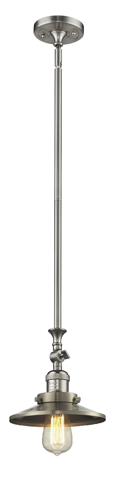 1 Light Vintage Dimmable Led Mini Pendant by Innovations Lighting