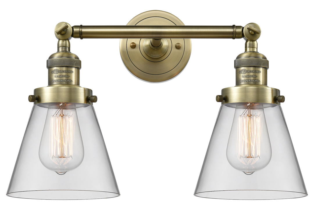 2 Light Vintage Dimmable Led Bathroom Fixture by Innovations Lighting