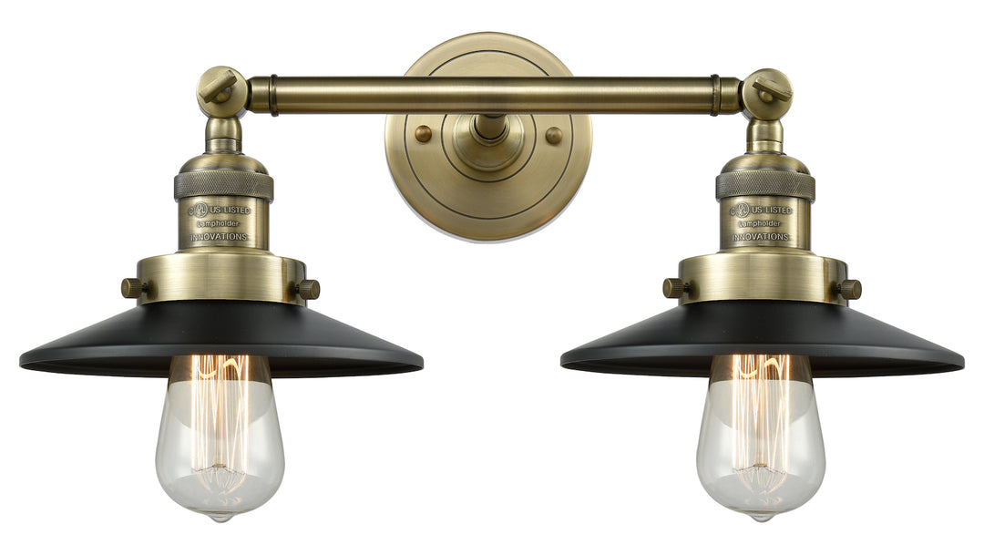 2 Light Vintage Dimmable Led Bathroom Fixture by Innovations Lighting