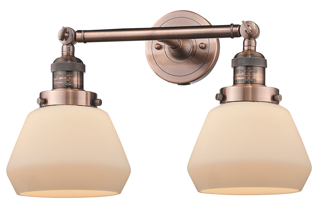 2 Light Vintage Dimmable Led Bathroom Fixture by Innovations Lighting