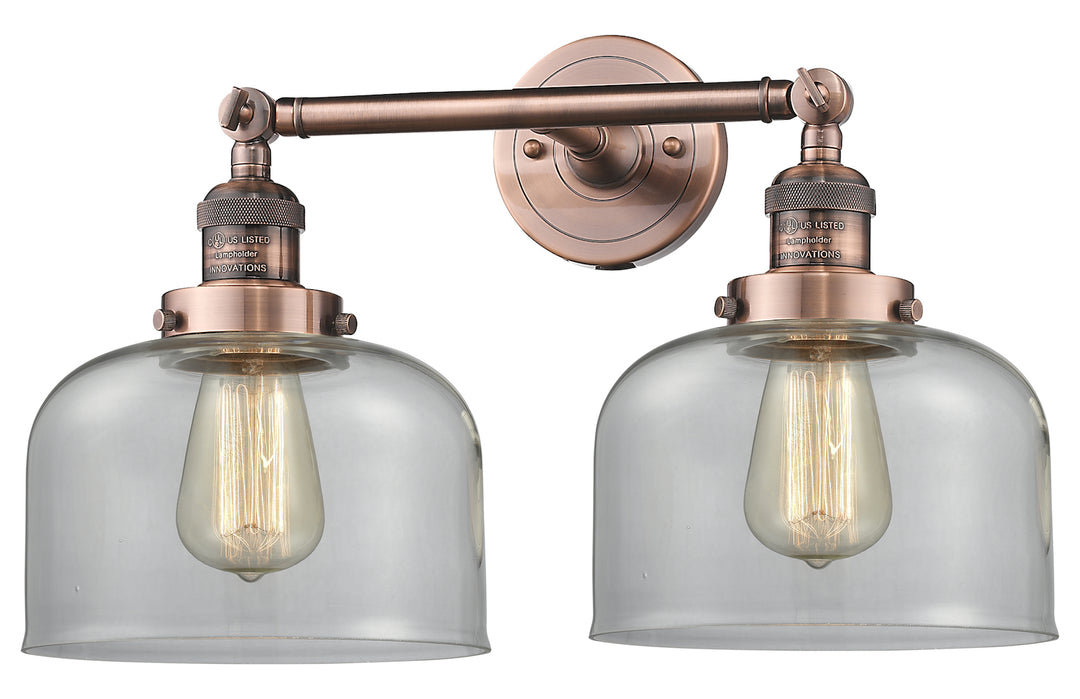 2 Light Vintage Dimmable Led Bathroom Fixture by Innovations Lighting