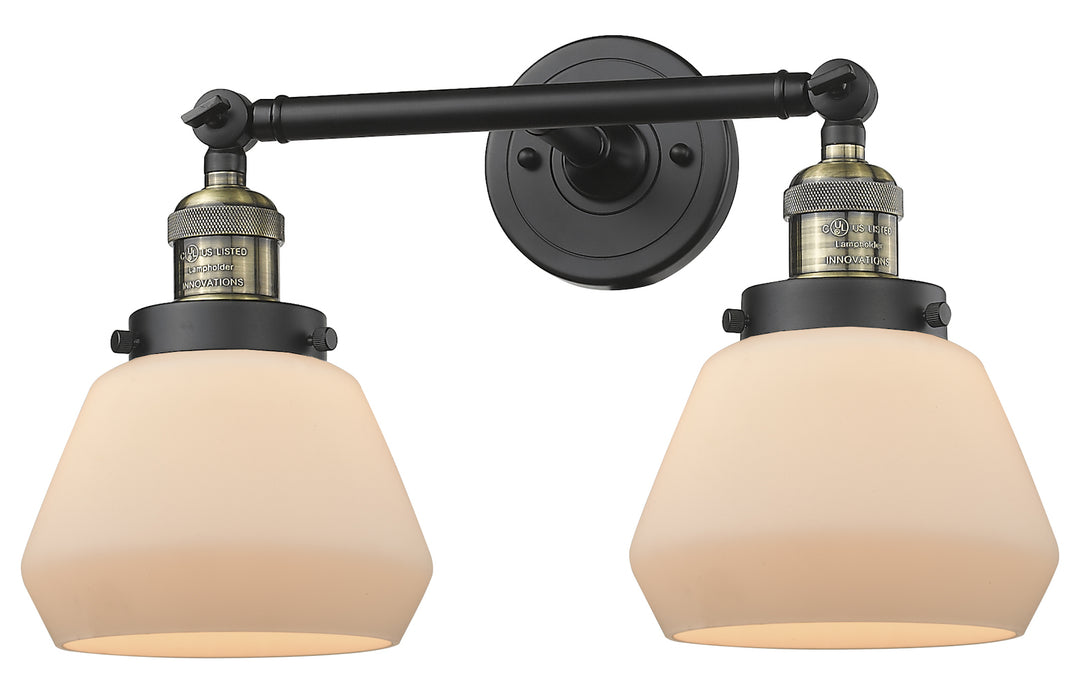 2 Light Vintage Dimmable Led Bathroom Fixture by Innovations Lighting