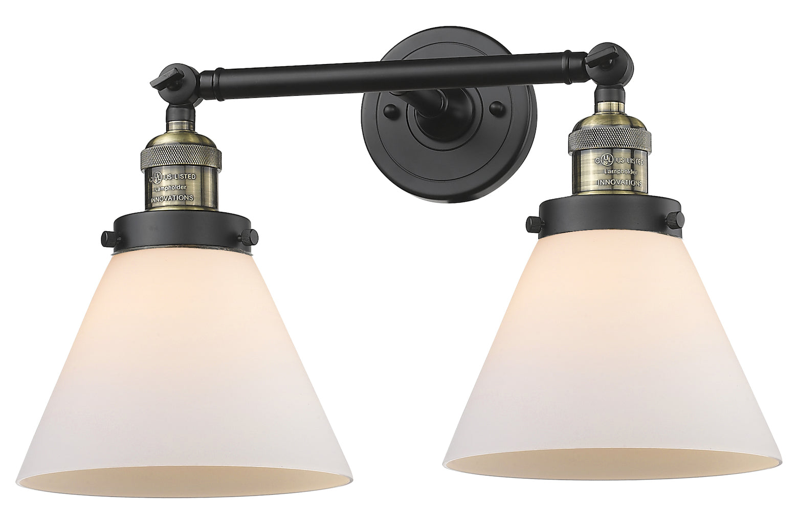 2 Light Vintage Dimmable Led Bathroom Fixture by Innovations Lighting