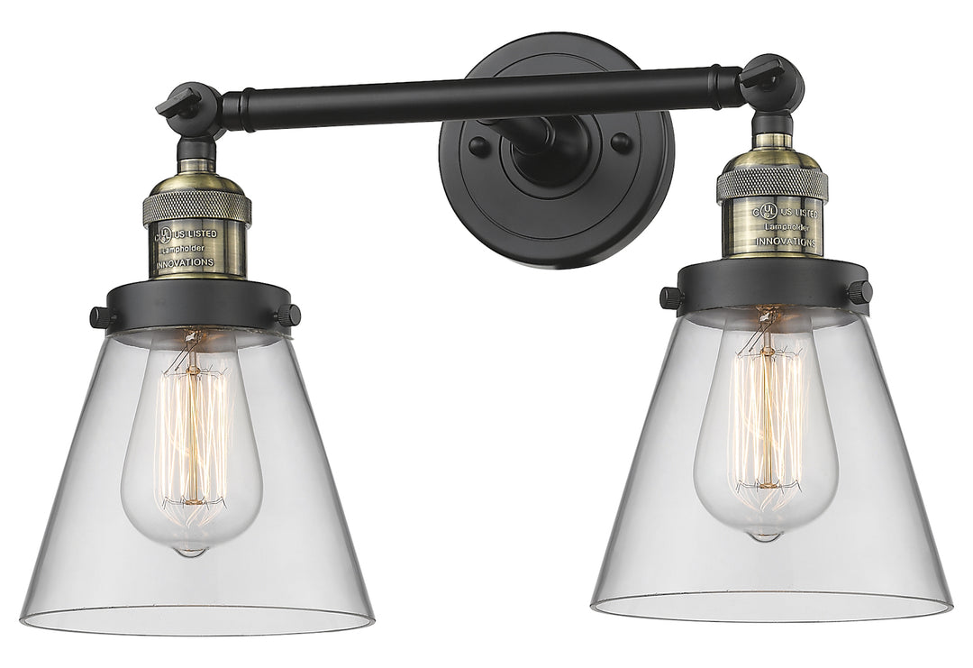2 Light Vintage Dimmable Led Bathroom Fixture by Innovations Lighting
