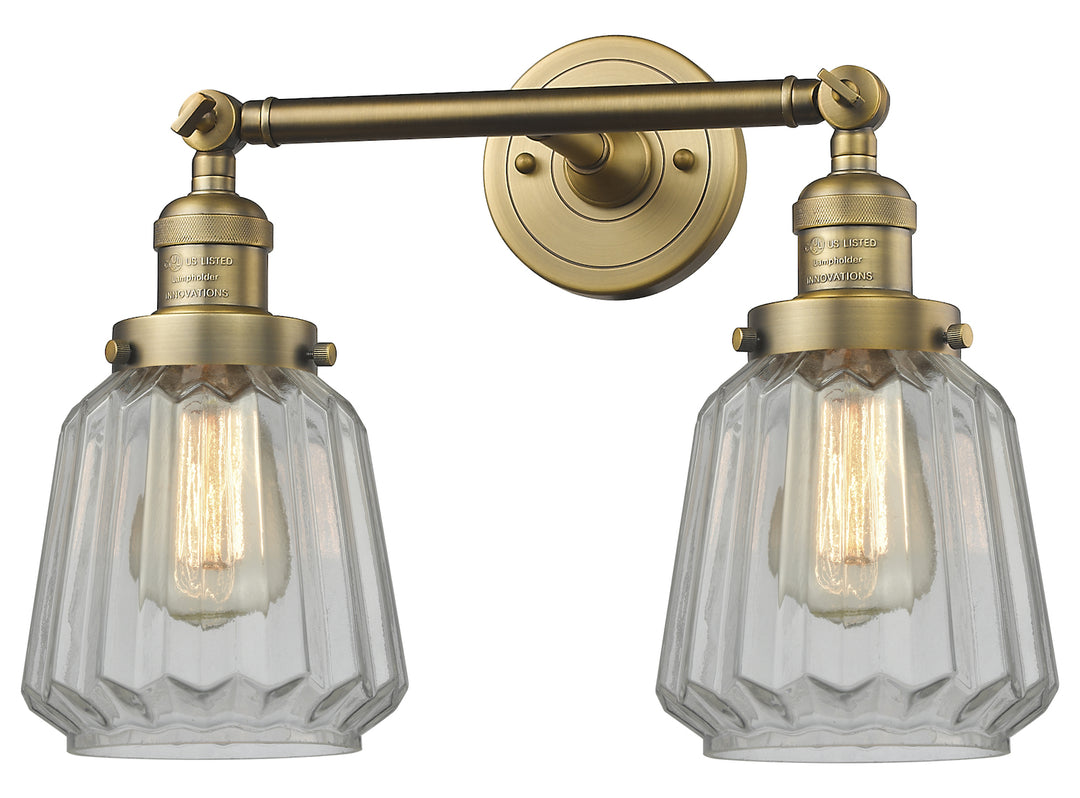 2 Light Vintage Dimmable Led Bathroom Fixture by Innovations Lighting