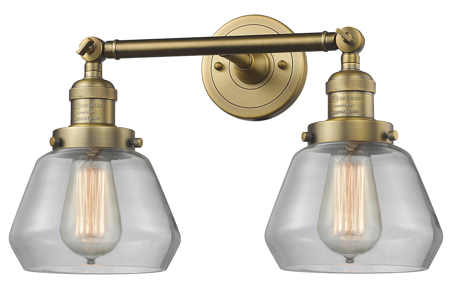2 Light Vintage Dimmable Led Bathroom Fixture by Innovations Lighting