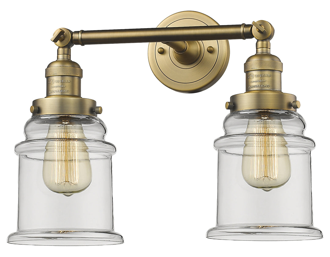 2 Light Vintage Dimmable Led Bathroom Fixture by Innovations Lighting