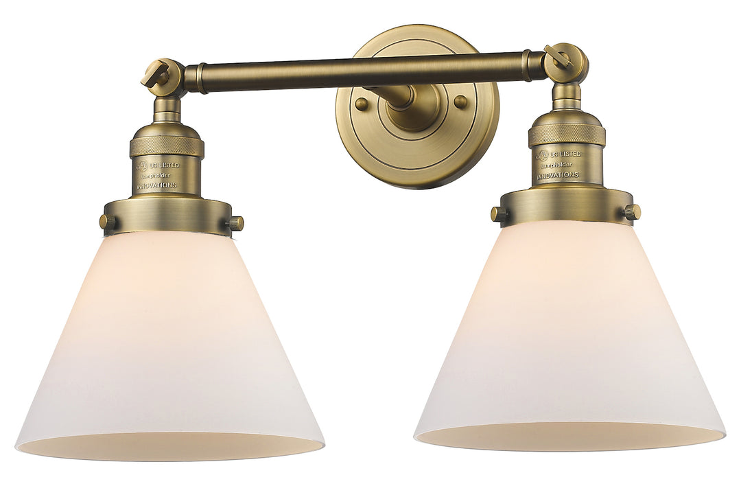 2 Light Vintage Dimmable Led Bathroom Fixture by Innovations Lighting