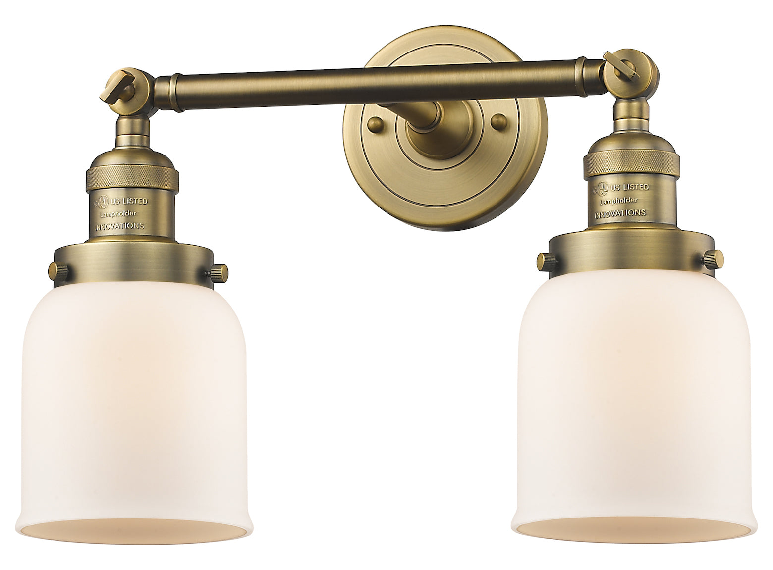 2 Light Vintage Dimmable Led Bathroom Fixture by Innovations Lighting