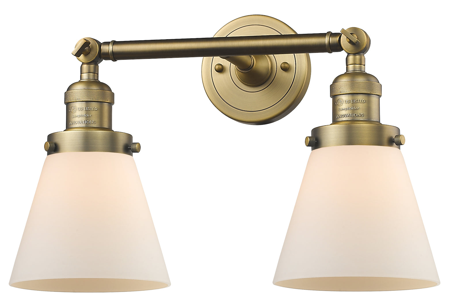 2 Light Vintage Dimmable Led Bathroom Fixture by Innovations Lighting