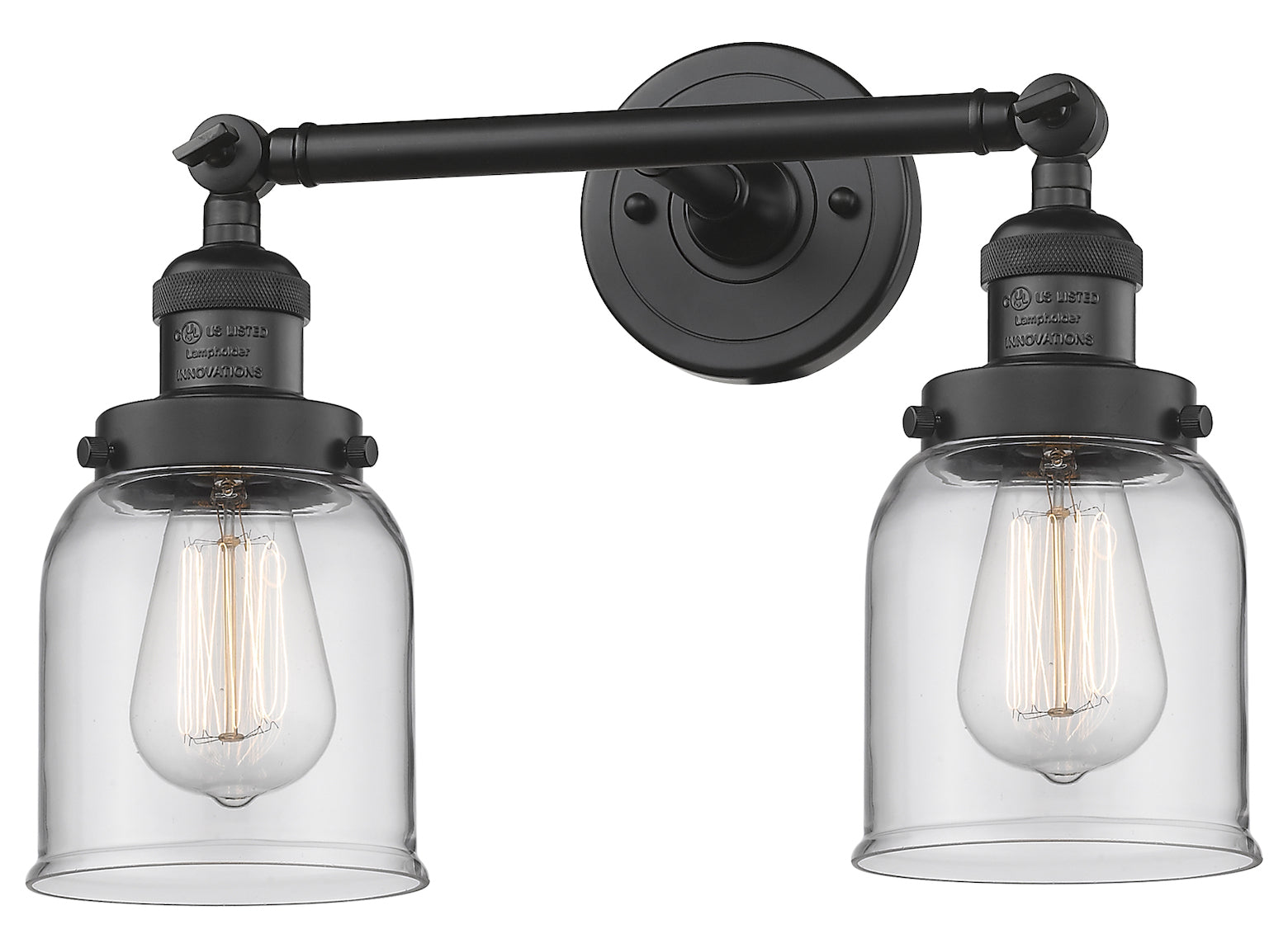 2 Light Vintage Dimmable Led Bathroom Fixture by Innovations Lighting