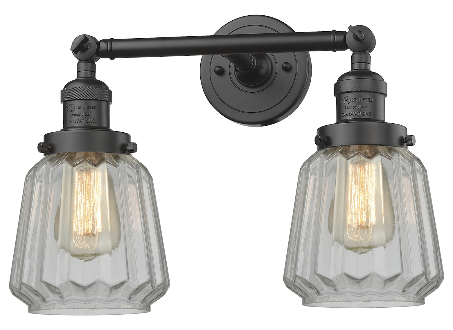 2 Light Vintage Dimmable Led Bathroom Fixture by Innovations Lighting