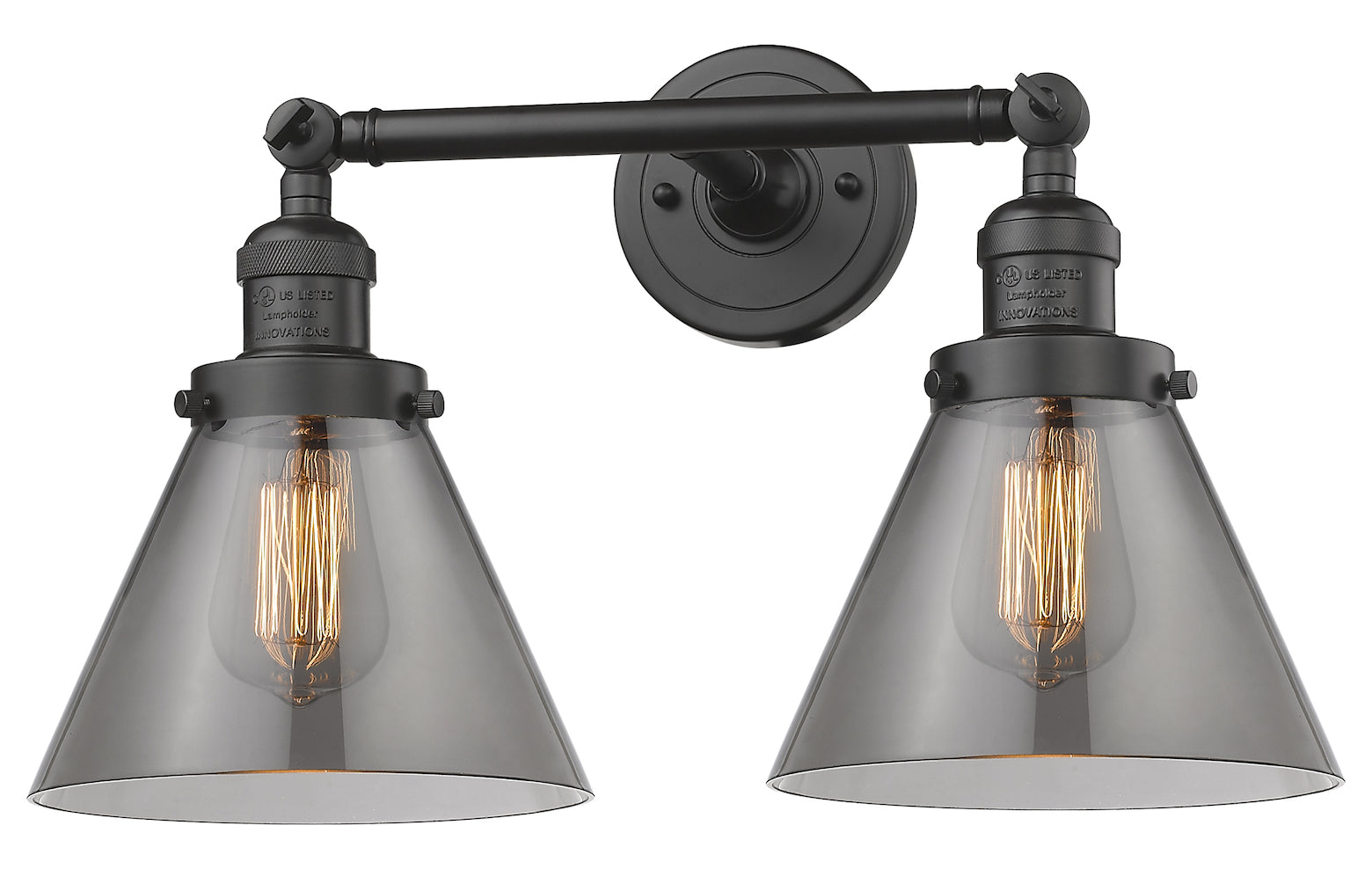 2 Light Vintage Dimmable Led Bathroom Fixture by Innovations Lighting