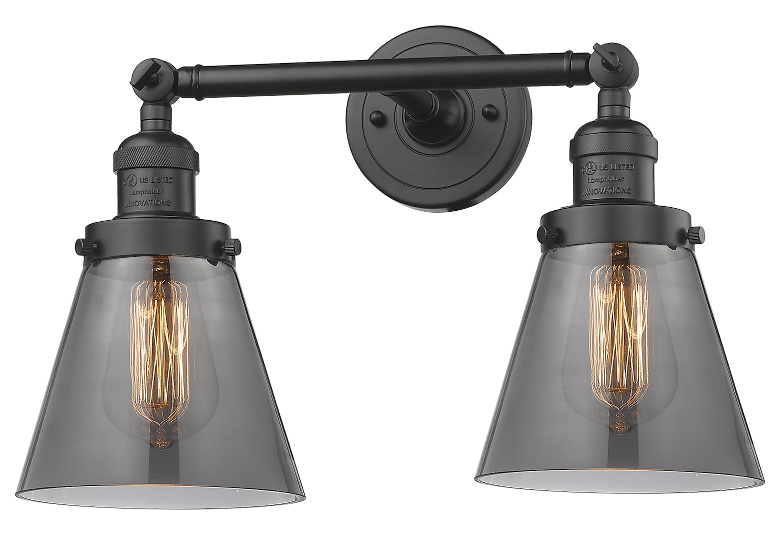 2 Light Vintage Dimmable Led Bathroom Fixture by Innovations Lighting