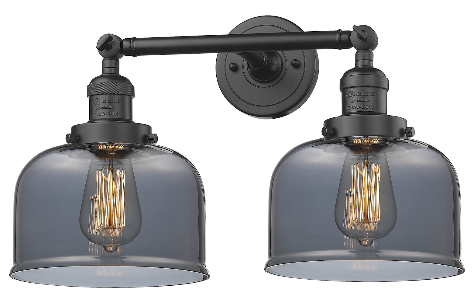 2 Light Vintage Dimmable Led Bathroom Fixture by Innovations Lighting