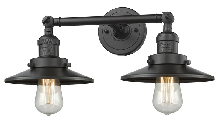 2 Light Vintage Dimmable Led Bathroom Fixture