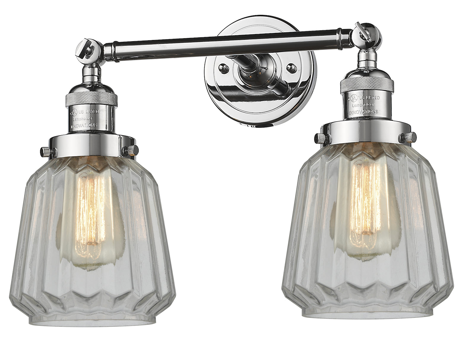 2 Light Vintage Dimmable Led Bathroom Fixture by Innovations Lighting