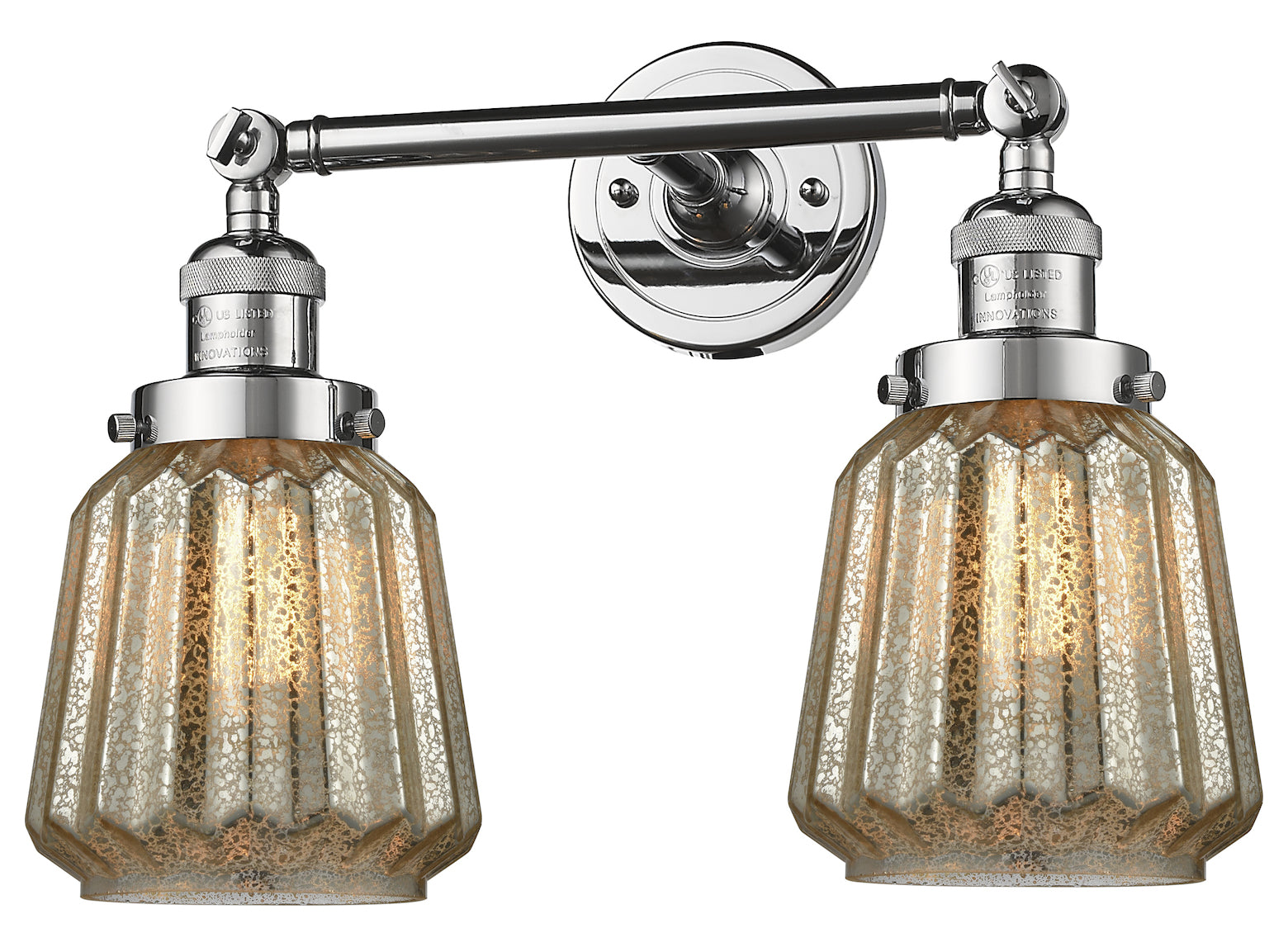 2 Light Vintage Dimmable Led Bathroom Fixture by Innovations Lighting
