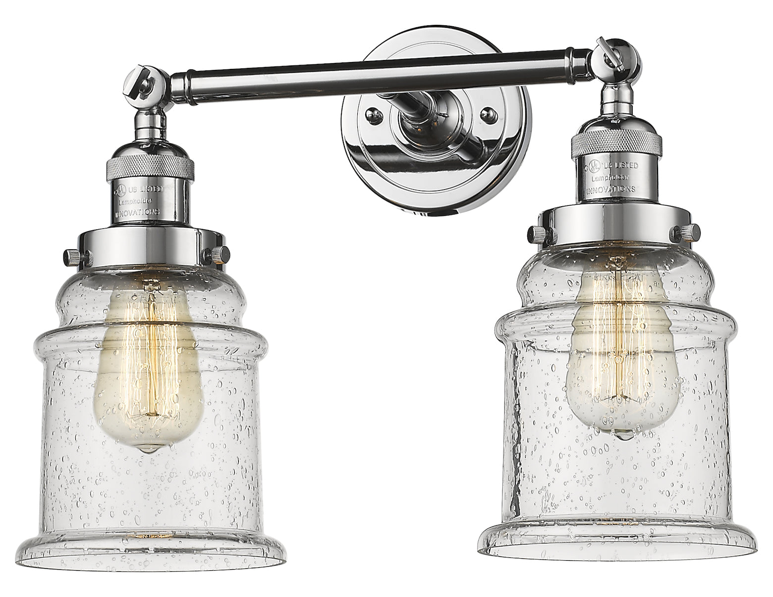 2 Light Vintage Dimmable Led Bathroom Fixture by Innovations Lighting