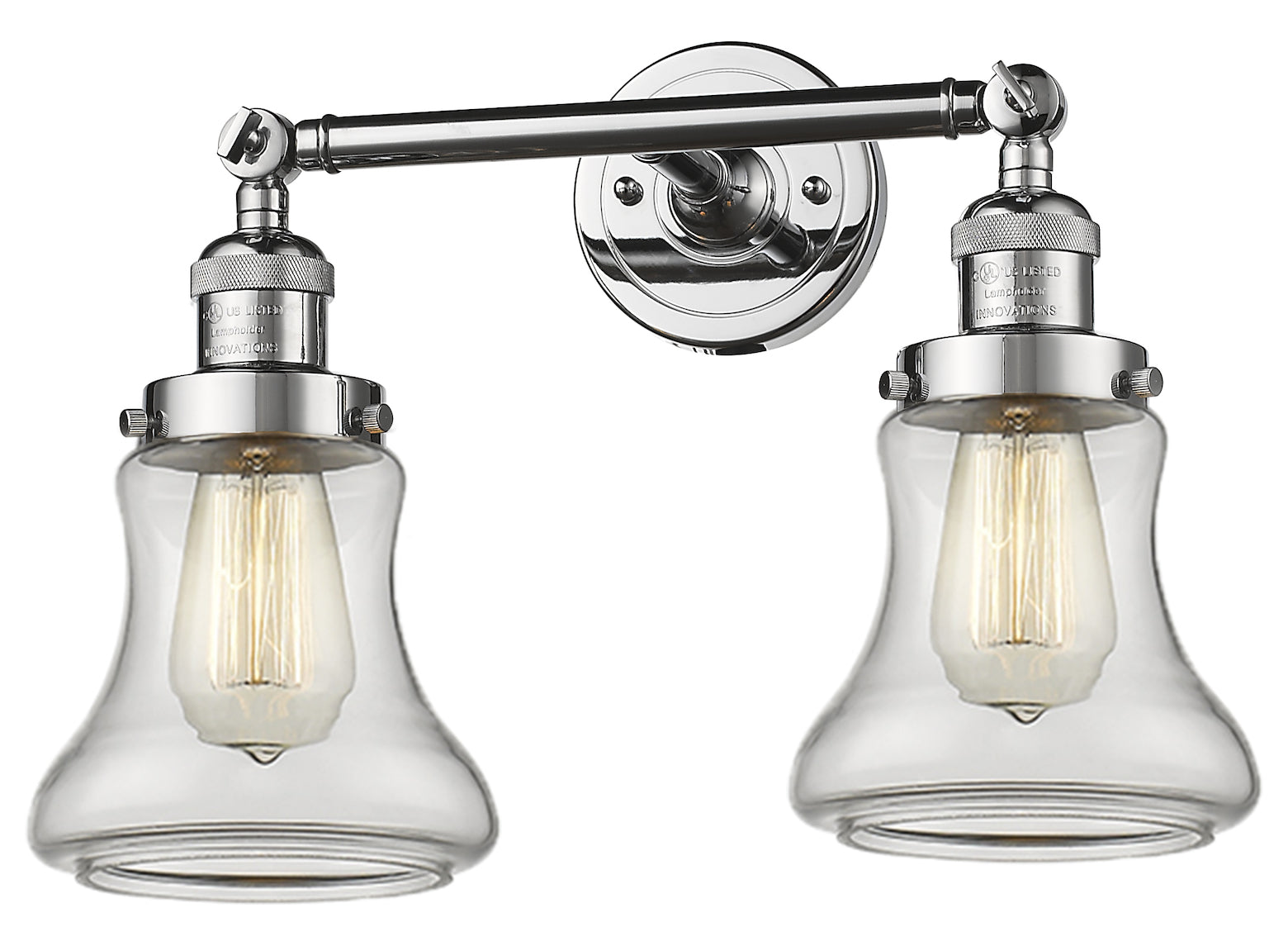 2 Light Vintage Dimmable Led Bathroom Fixture by Innovations Lighting