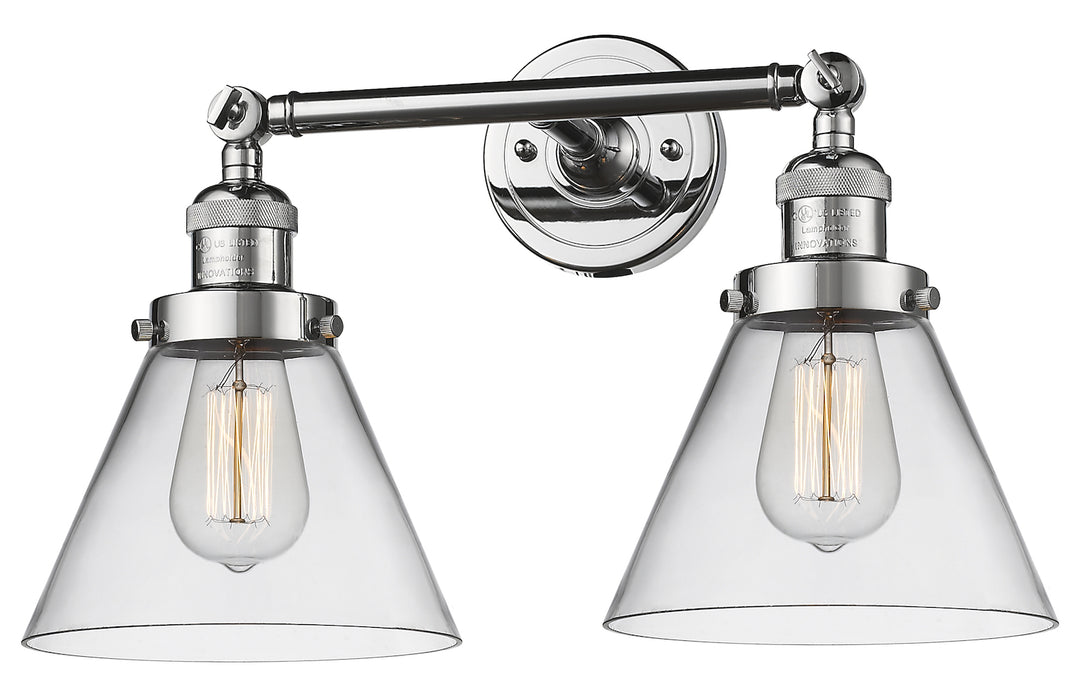 2 Light Vintage Dimmable Led Bathroom Fixture by Innovations Lighting