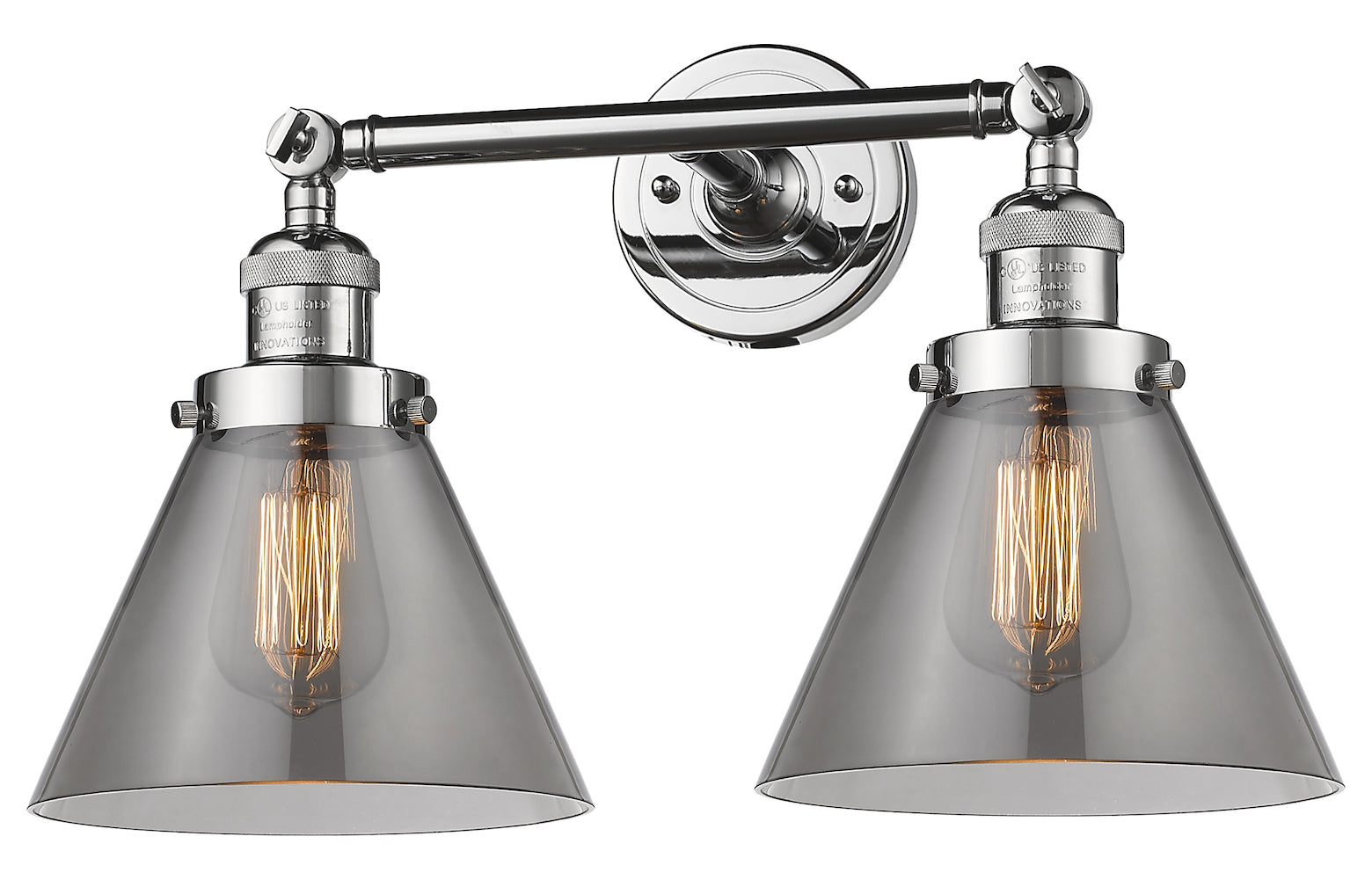 2 Light Vintage Dimmable Led Bathroom Fixture by Innovations Lighting
