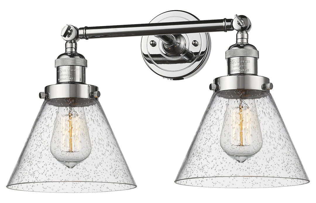 2 Light Vintage Dimmable Led Bathroom Fixture by Innovations Lighting