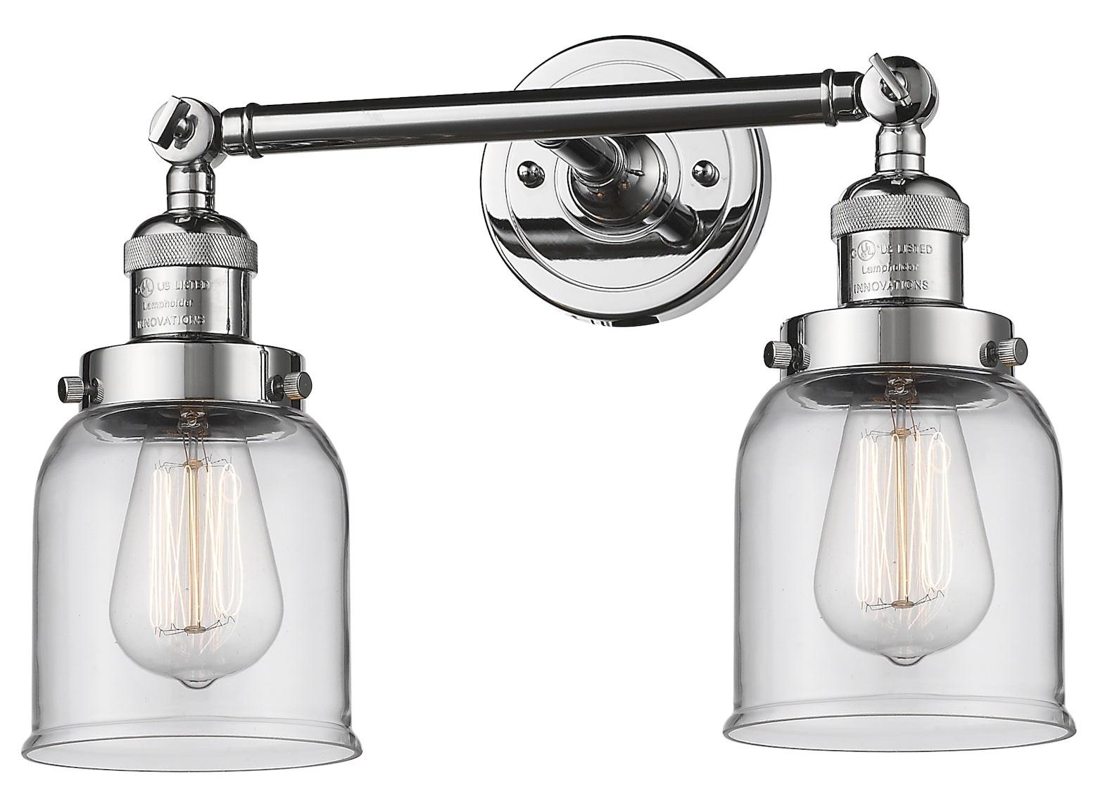 2 Light Vintage Dimmable Led Bathroom Fixture by Innovations Lighting