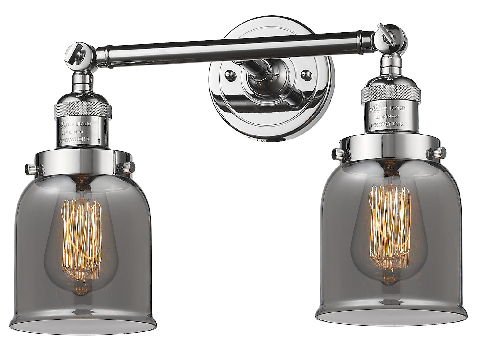 2 Light Vintage Dimmable Led Bathroom Fixture by Innovations Lighting