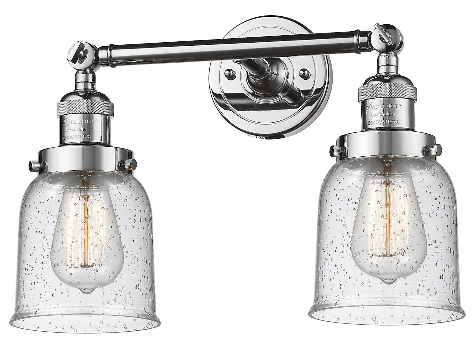 2 Light Vintage Dimmable Led Bathroom Fixture by Innovations Lighting