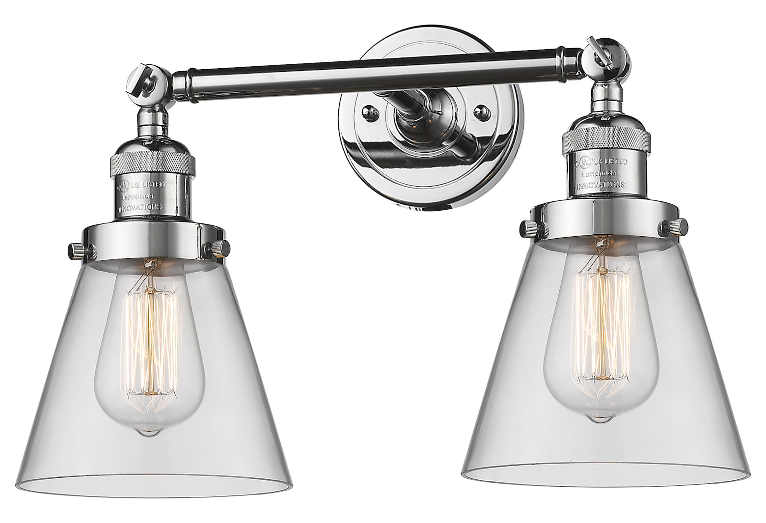 2 Light Vintage Dimmable Led Bathroom Fixture by Innovations Lighting