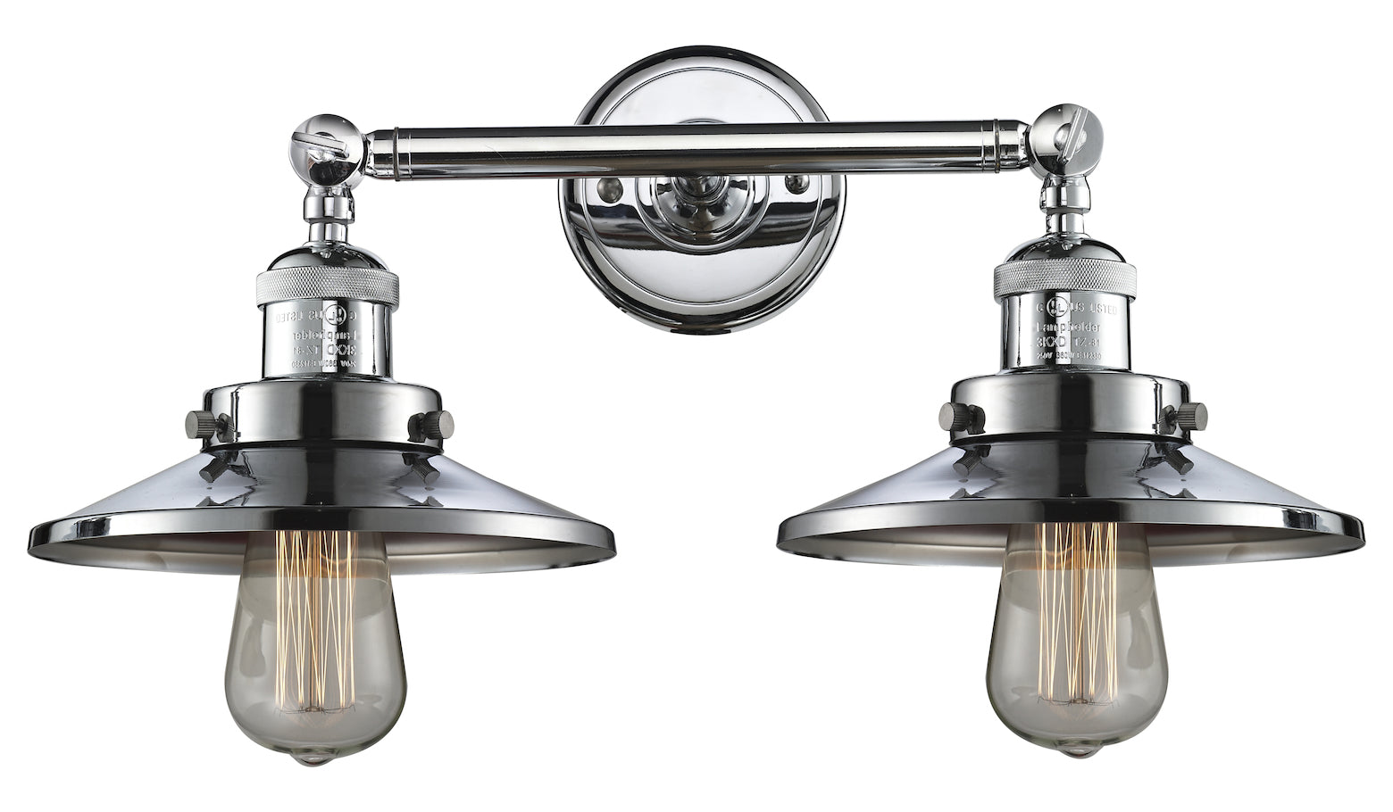 2 Light Vintage Dimmable Led Bathroom Fixture by Innovations Lighting