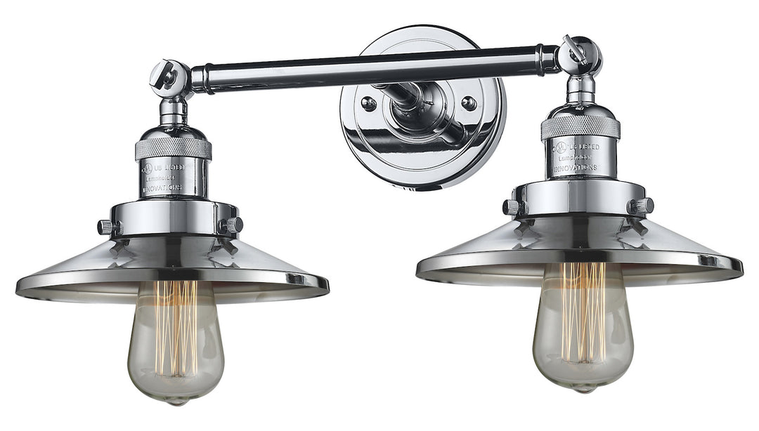 2 Light Vintage Dimmable Led Bathroom Fixture