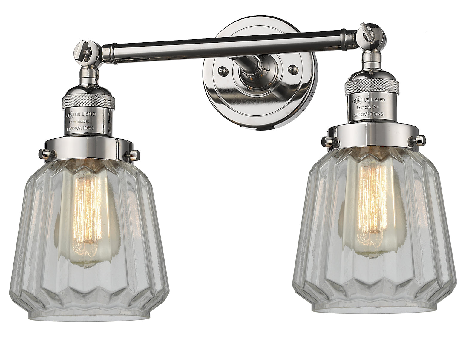 2 Light Vintage Dimmable Led Bathroom Fixture by Innovations Lighting