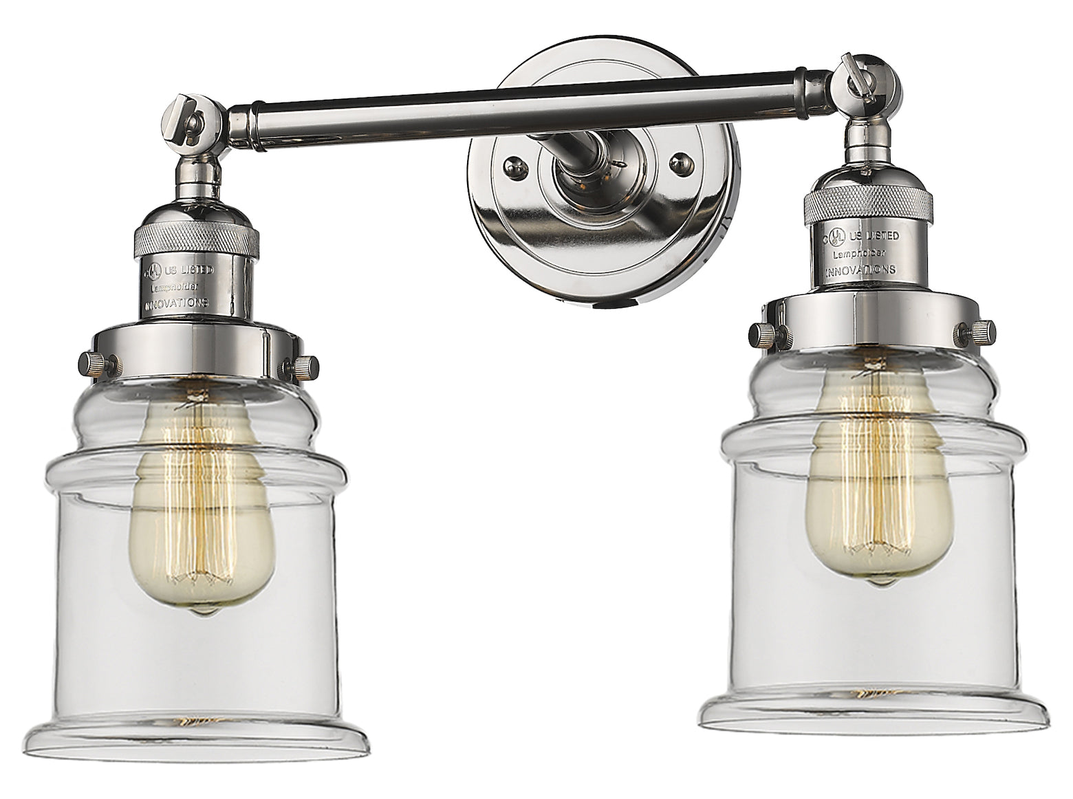 2 Light Vintage Dimmable Led Bathroom Fixture by Innovations Lighting