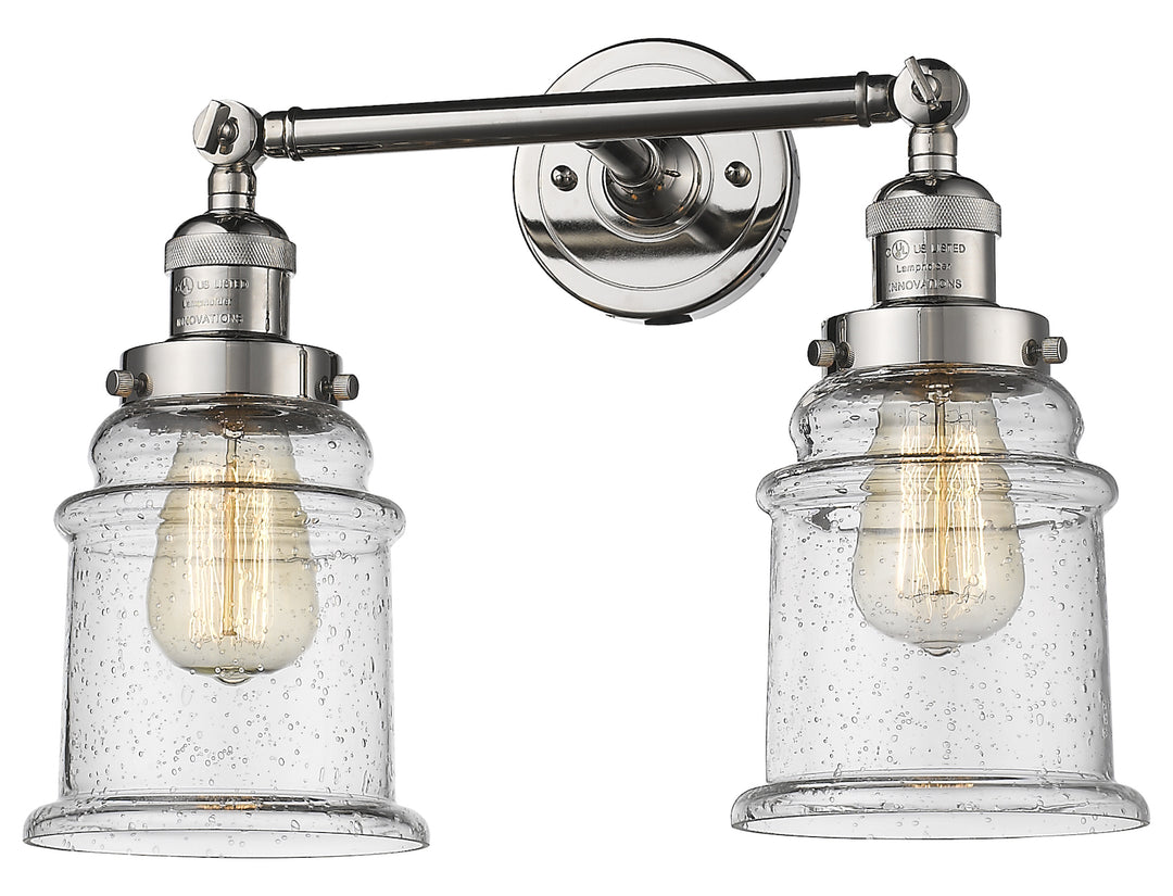 2 Light Vintage Dimmable Led Bathroom Fixture by Innovations Lighting