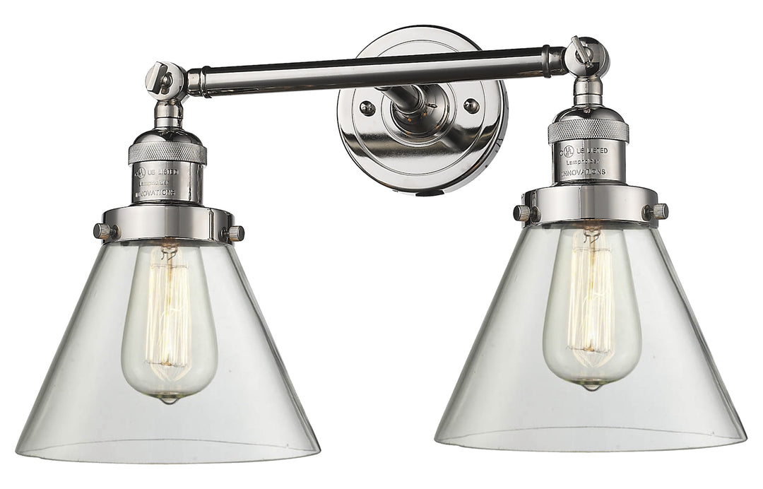 2 Light Vintage Dimmable Led Bathroom Fixture by Innovations Lighting