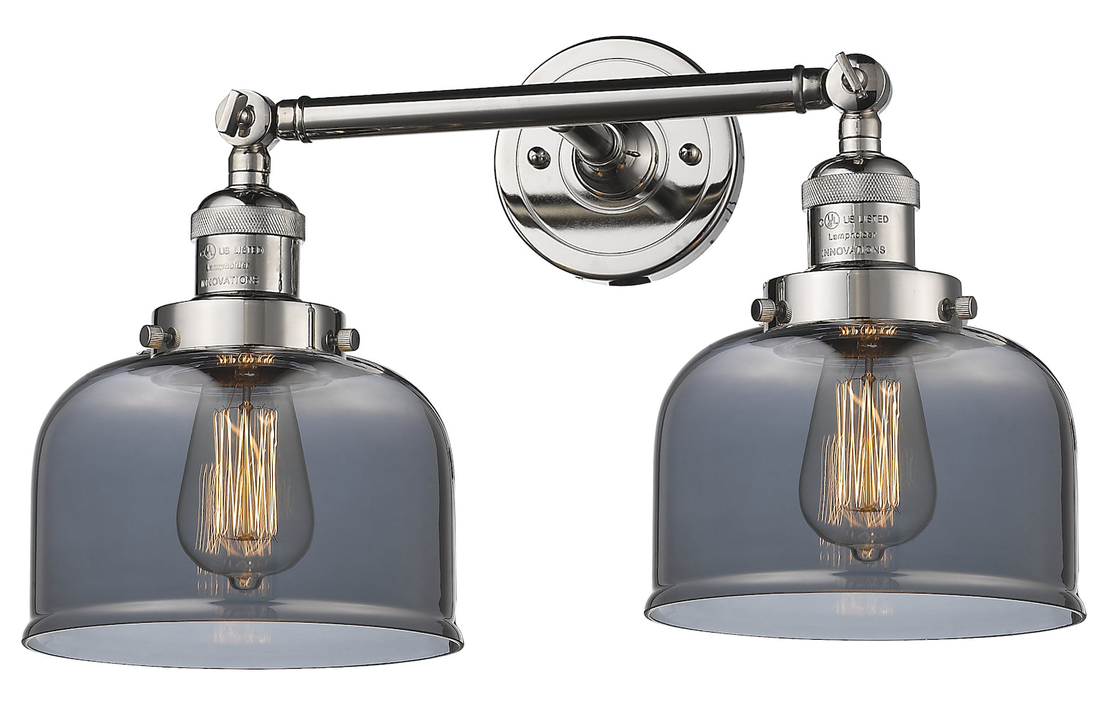 2 Light Vintage Dimmable Led Bathroom Fixture by Innovations Lighting