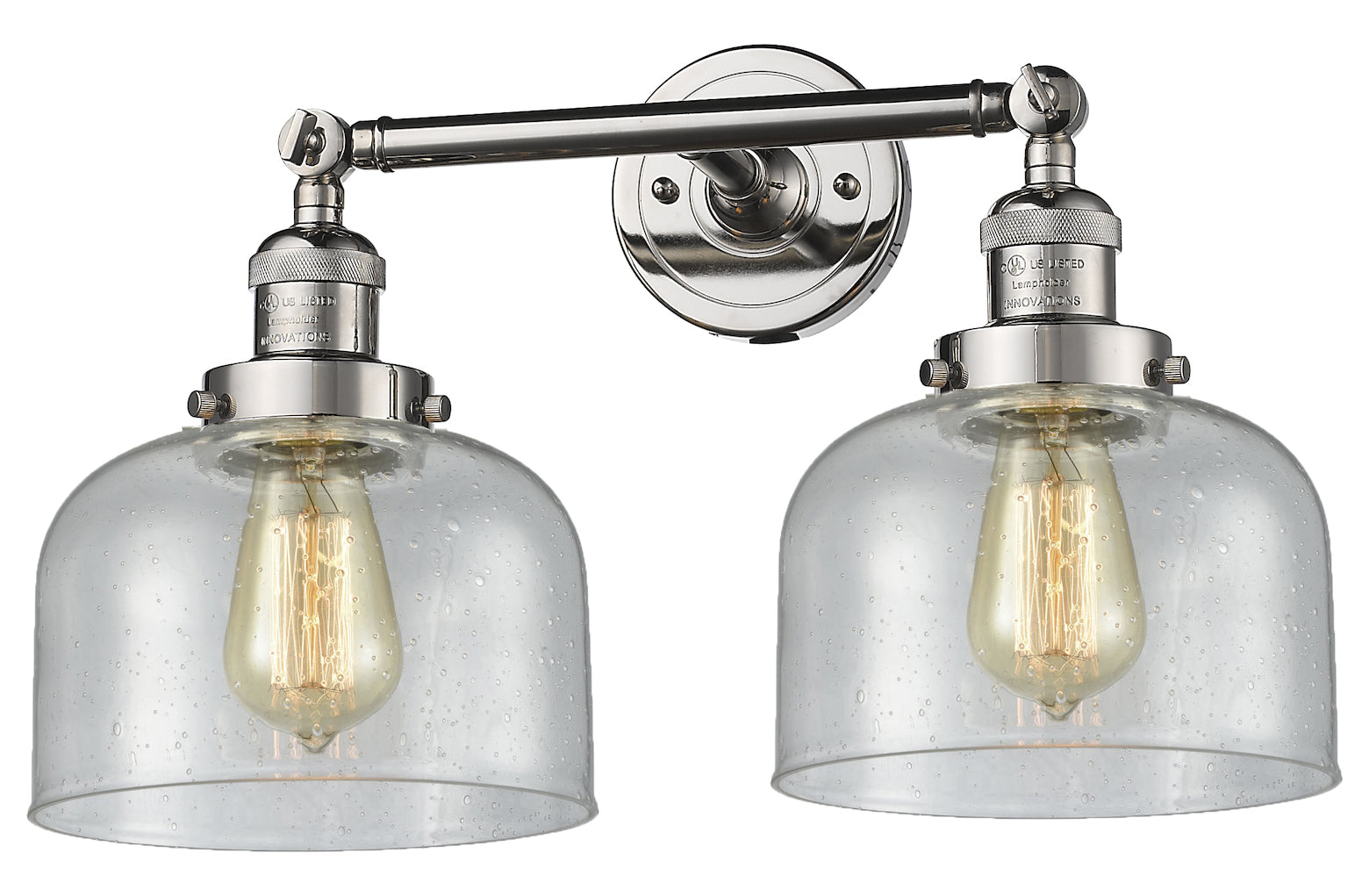 2 Light Vintage Dimmable Led Bathroom Fixture by Innovations Lighting