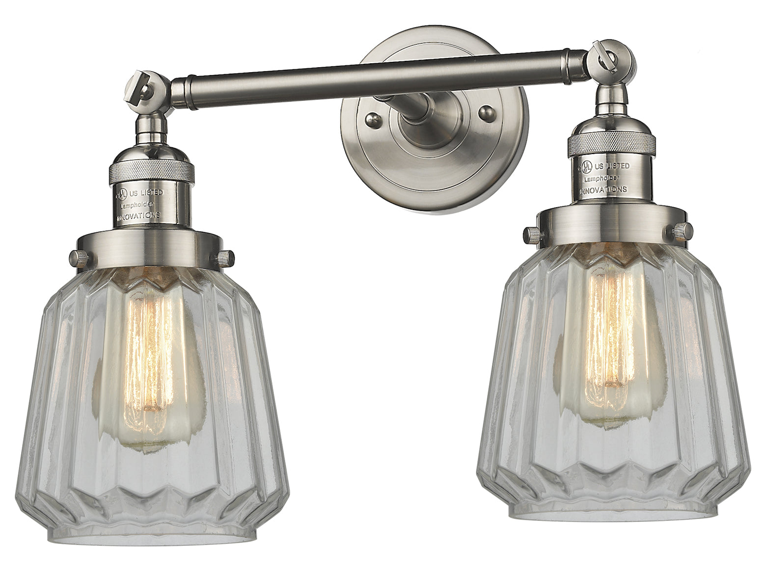 2 Light Vintage Dimmable Led Bathroom Fixture by Innovations Lighting