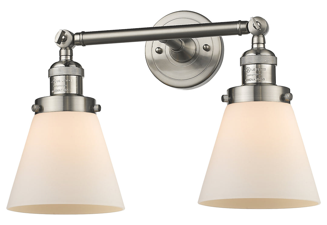2 Light Vintage Dimmable Led Bathroom Fixture by Innovations Lighting