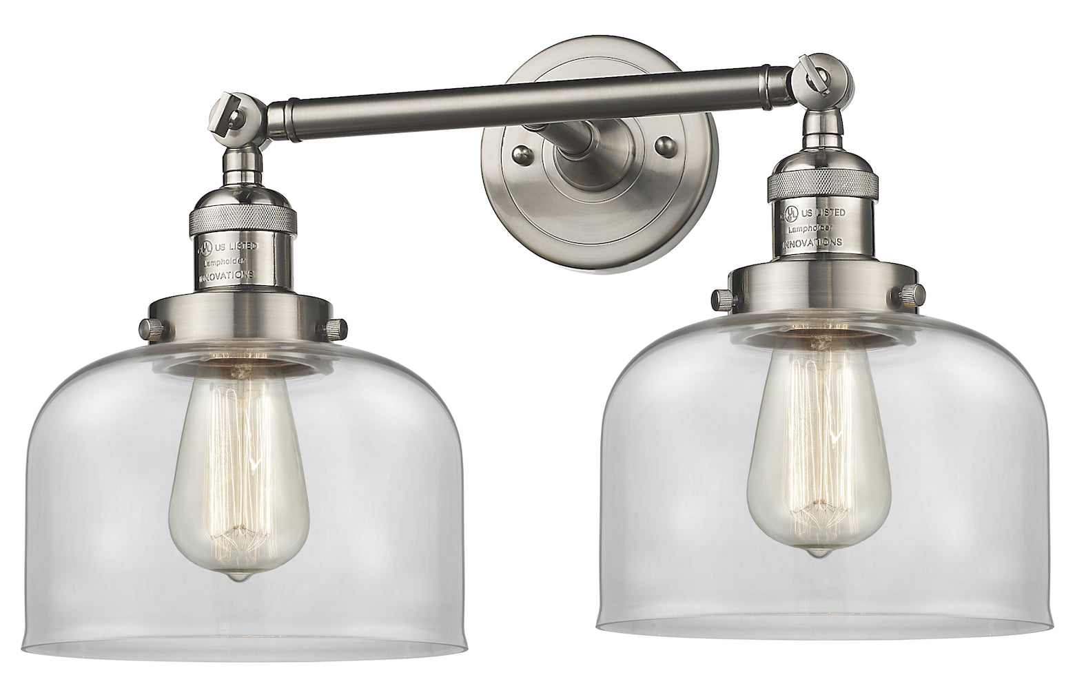 2 Light Vintage Dimmable Led Bathroom Fixture by Innovations Lighting
