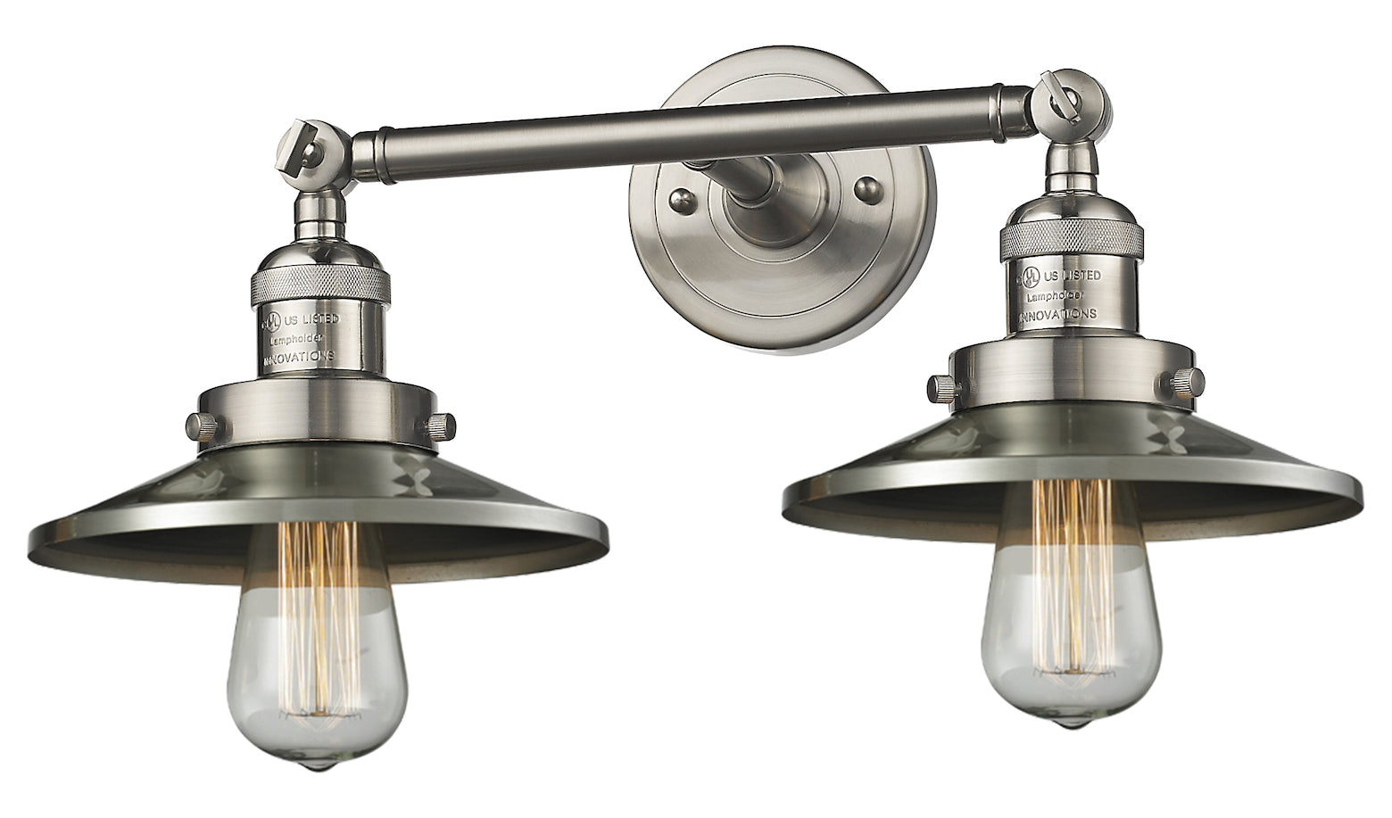 2 Light Vintage Dimmable Led Bathroom Fixture by Innovations Lighting