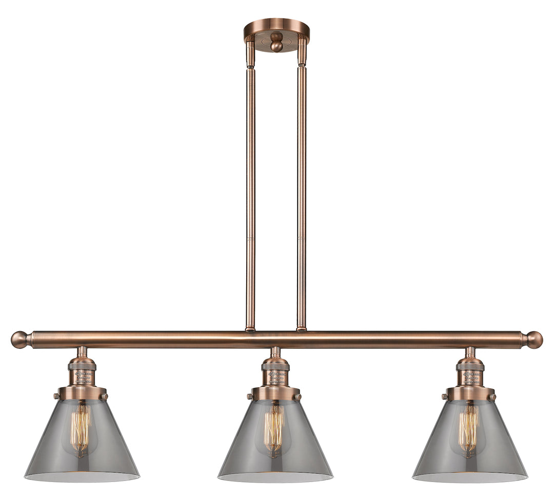 3 Light Vintage Dimmable Led Island Light Vintage Dimmable Led by Innovations Lighting